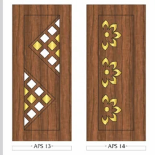 Acrylic Premium Doors - Wooden, 24X72 to 48X96 Inches, Multicolor | Designed for Optimum Home Usage, 25mm to 55mm Thickness