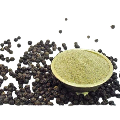 Black Pepper Powder - Fresh & Natural Dried, 100% Pure A Grade Light Brown Powder, Healthy Spicy Flavor