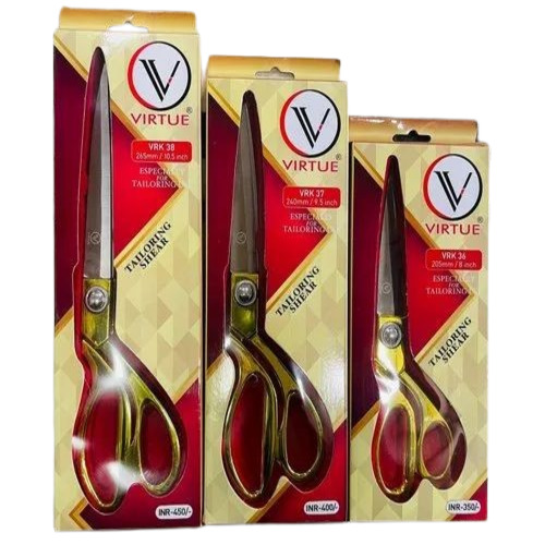 Black Scissors - Stainless Steel, 4.7 Inch Size, Multicolor | Corrosion Proof, Plastic Handle, 40 Dozen Pack