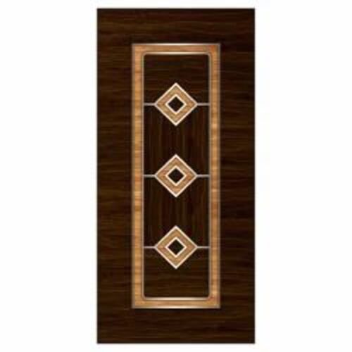 Digital Laminate Door - Premium Quality Teak Wood, Customized Size, Brown Color, Finished Surface | Modern Design, Optimum Grade for Office Interior Usage