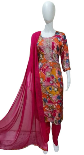 Digital Printed Kurti - Cotton, Sizes M, L, S, XL | Multicolor, Breathable, Light Weight Design for All Seasons