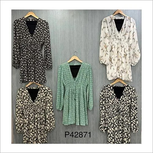 Ladies Tops - Cotton Blend, XXL-3XXL, 25 Inch Length | Multicoloured Printed Design, Lace Closure, Casual Style for Summer Occasions