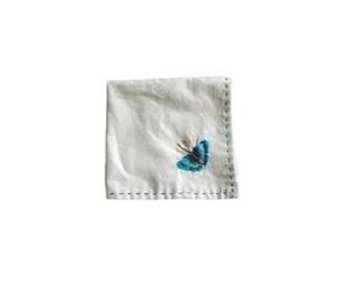 Ladies White Cotton Handkerchief - Standard Size, 100% Cotton, Printed Pattern | Totally Hygienic, Pocket-Friendly Rates, Excellent Finish, Wrinkle-Free Fabric