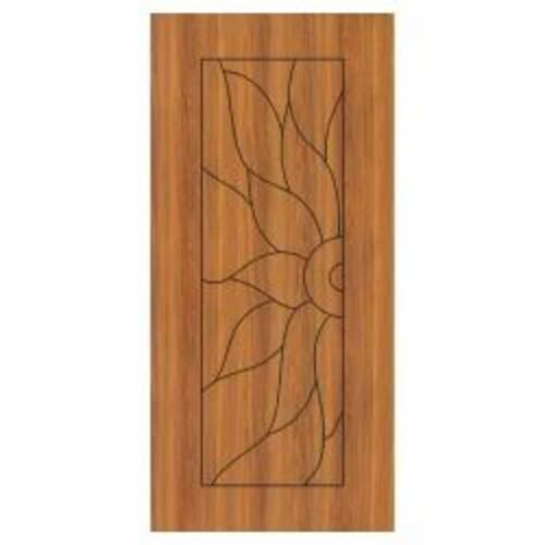 Plain Groove Laminate Door - Premium Quality Full Pine Wood, Smooth Decorative Finish, Custom Size, Multicolor Design