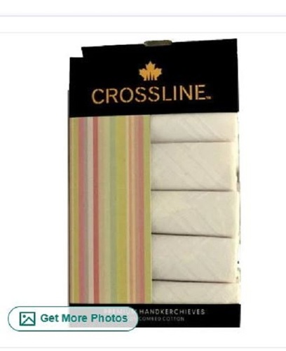 Cotton Handkerchief - Standard Size Lined Pattern | Colorfastness Soft Touch Fabric Pocket Friendly Rates
