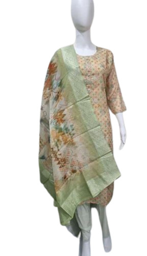 Printed Fashion Kurti - Cotton, Available in M/L/S/XL Sizes, Multicolor | Light Weight, Breathable, 100% Washable, Modern 3-4th Sleeve Style