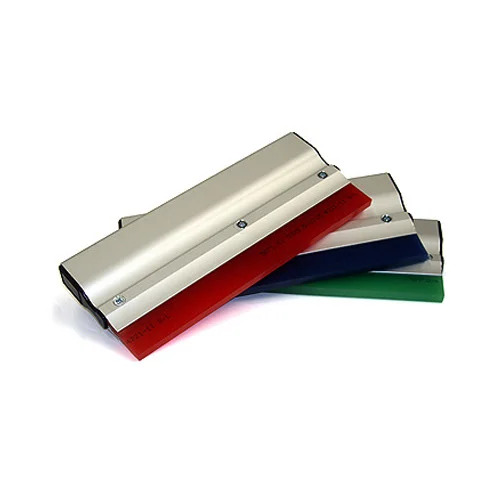 Printing Squeegee - Aluminum and Oak Wood, Silver and Oak Finish, Rectangular Shape, Multiple Sizes, Ideal for Printing Industries