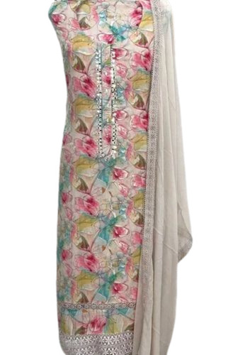 शुद्ध मसलिन सूट