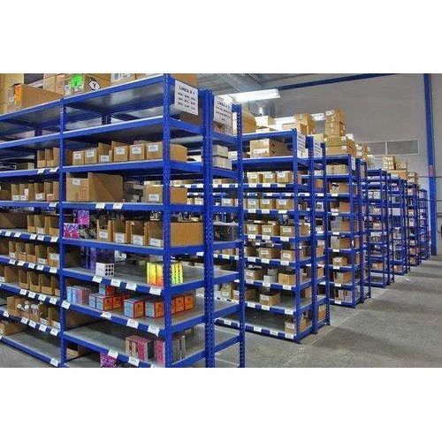 Warehouse Racks - Color: Blue