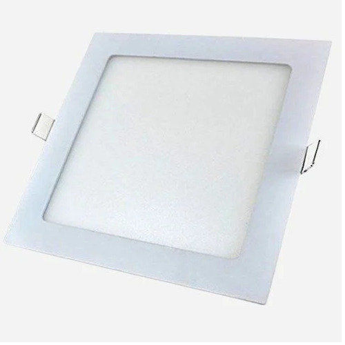 22W White LED Concealed Panel Light - Polycarbonate 6500K Cool White Light Color Surface Mounted Design for Home Hotels and Office Use