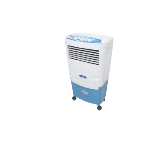 Rizco Desert Cooler - 35 Liter Capacity 39 Inch Height White and Red Plastic | Manual Cleaning Single Phase Electrical Air Cooling