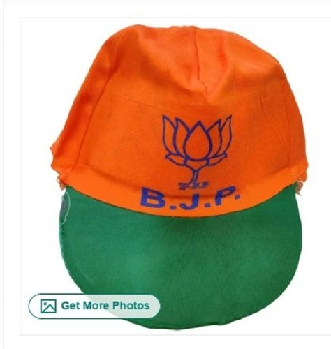 BJP Party Political Cap - Soft Touch Fabric, Various Sizes & Colors | Comfortable, Elegant Style, Eye-Catching Look, Unisex Design