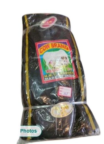Black Cotton Mix Gamcha - 100% Cotton, Quick Dry, Rectangle Shape | Luxurious Touch, Fade-Resistant, Hygienic for All Ages