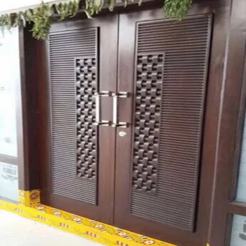 Carving Double Door