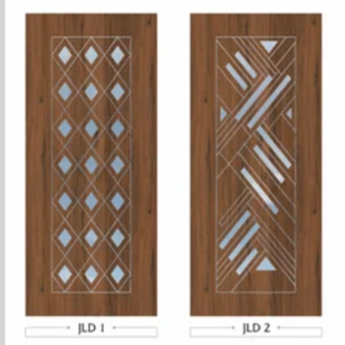 Decorative Grill Door - Wooden, 24 x 72 to 48 x 96 Inches, Brown Color, Eco-Friendly, Swing Open Style, Customized Size