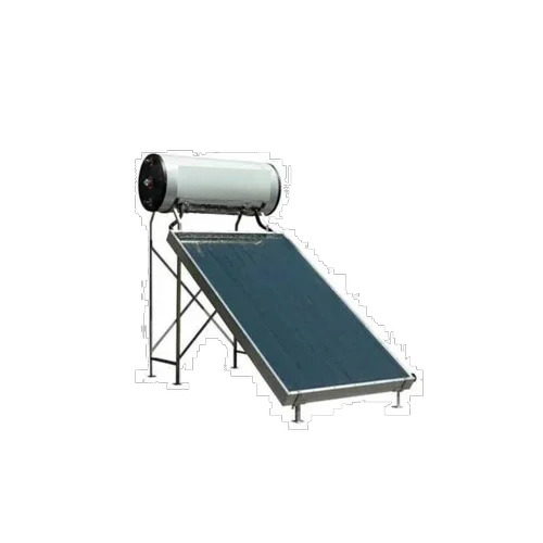 Freestanding Solar Water Heater - Evacuated Tube Collector, 100-200 lpd Capacity, Heat Temperature Upto 70Â°C, Gray Silver Color, Storage Type