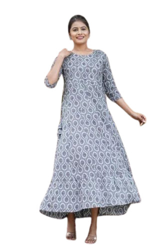 Long Anarkali Kurti
