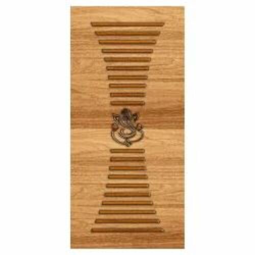Micro Coated Doors - Premium Quality, Customized Size, Brown Finish | Hinge Open Style, Borer & Termite Resistant, Modern Interior Design