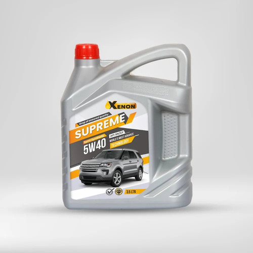 Petrol Engine Oil - 3.5 Litre Yellow Plastic Can | High-Performance Lubrication, Reduces Friction and Wear, Maintains Engine Cleanliness, Protects Against Deposits, Resists Oxidation, Enhances Engine Performance