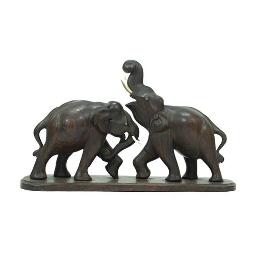 Teak Elephant For Home Decor