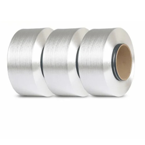 100D Nylon Low Melting Yarn - 100% Nylon Bright White Eco-Friendly | Durable and Plain for Textile Industry Knitting
