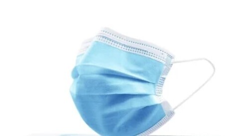 Blue 3 Layer Non Woven Surgical Mask - Disposable, Anti Pollution, Medical Purpose, Industrial Safety, Free Size