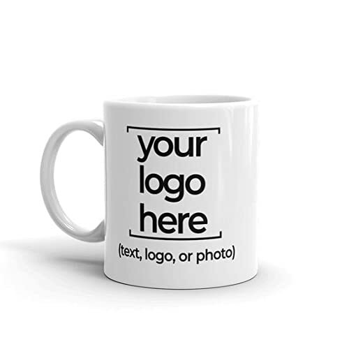 Coffee Mug Gift - Durable Ceramic & Porcelain Customizable Sizes & Colors with Comfortable Handle for Hot/Cold Beverages