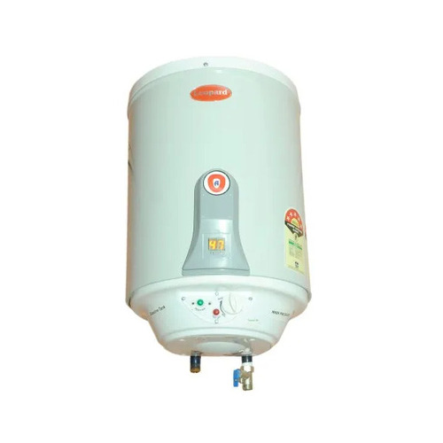 Electrical Water Geyser - 25 Litre Capacity, 5 Star Energy Rating | Green and White, Electric Power Source, Plastic and MS Material