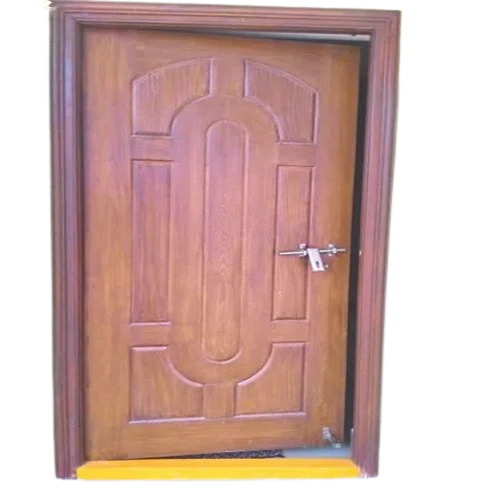 Fancy Membrane Door - Premium Quality, Modern Style | Customized Size, Brown Color, Non Polished & Polished Finishing, Plain & Printed Patterns