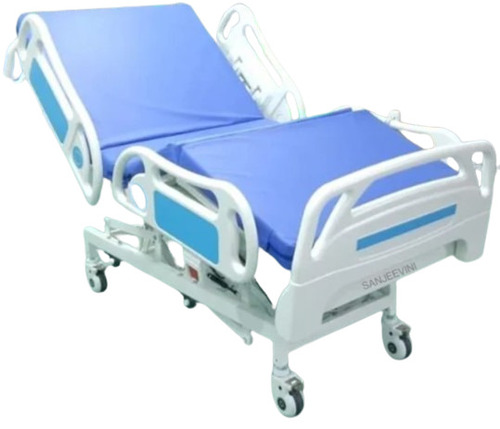ICU Hospital Bed - Mild Steel Frame, Electric Operation with Head and Leg Elevation | New Multi-Color Design