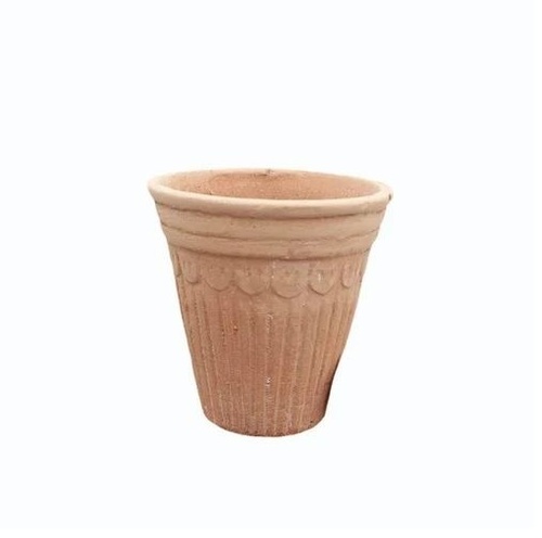Kulhad Glass - Eco Friendly Handmade Clay Cup, 50ml Capacity , Plain Red Design for Used Tea