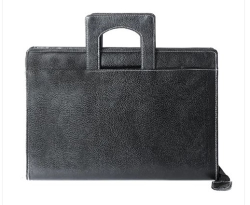 Leather Document Carrier - Spacious Design, Tear Resistant Material | Easy to Clean, Ideal for Long-Term Use and Gifting