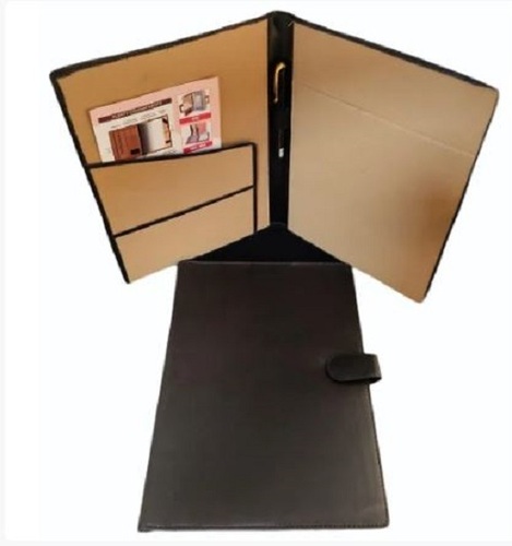 Leatherette File Folder - Tear Resistant Material, Spacious Design, Easy to Clean , Ideal for Long-Term Document Storage and Gifting