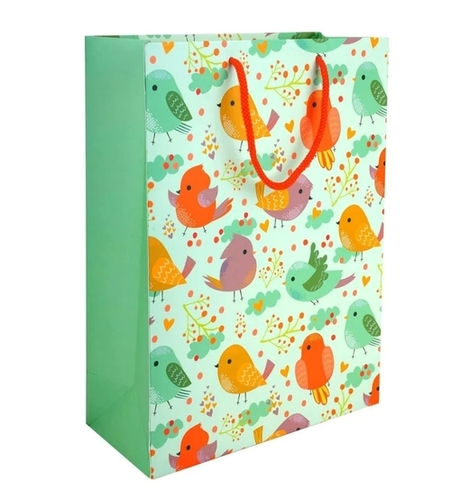 Loop Handle Printed Paper Bags