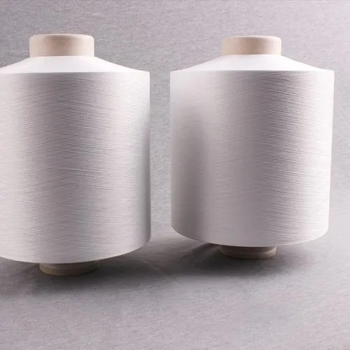 Nylon 20/7 Semi Dull Crimp Yarn - 100% Nylon Material, Eco-Friendly Attributes, Bright White Color, Ideal for Knitting in Textile Industry