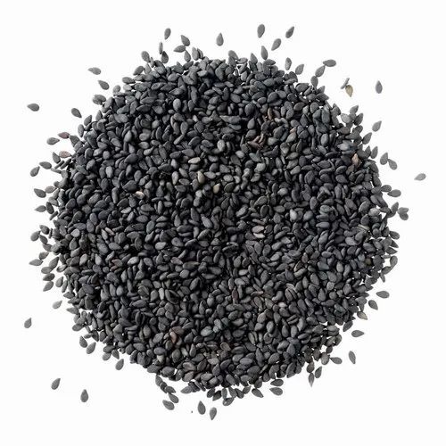Organic Black Sesame Seeds - Grade A, 100% Pure, Natural Drying Process, Black Color | Very Good Quality, Health-Enhancing Spice for Food and Cooking