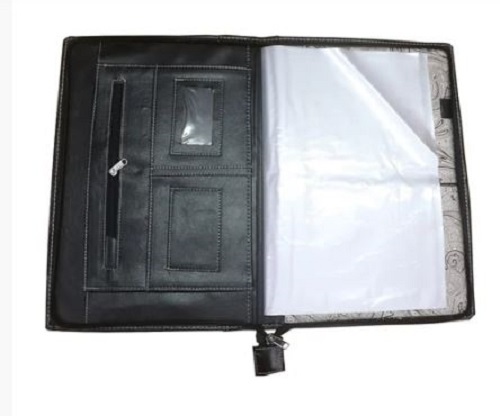 Plain Black Premium File Folder