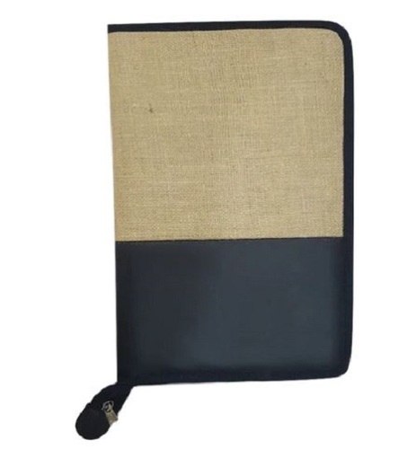 Plain Jute Document File Folder