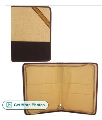 Jute File Folder - Tear Resistant Material, Various Sizes Available For Document Safety And Perfect Gifting Solution