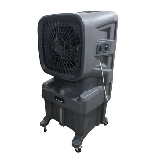 Plastic Commercial Air Cooler - 350 Watt Power, 21" Fan Diameter, 3" Cellulose Pad Thickness | Manual Cleaning, Perfect for Factories and Industries