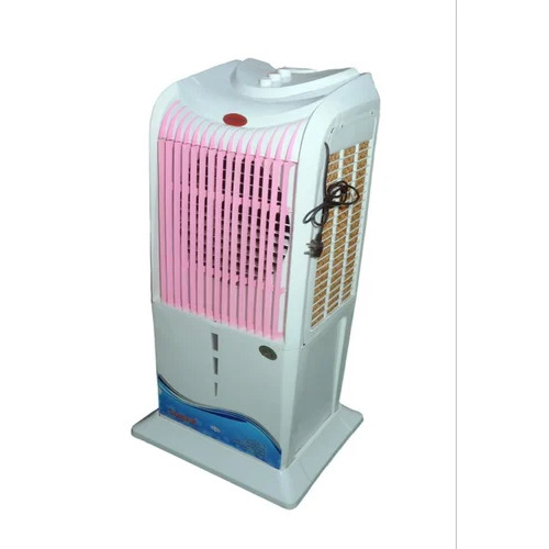 Tower Air Cooler - 70L Tank Capacity Floor Standing Design | Green White Blue Colors Easy Movability with Castor Wheels 16-Inch Blade Size