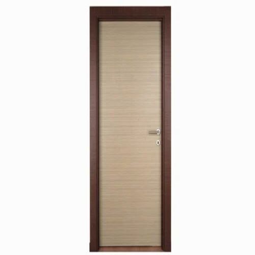 Veneer Door - Premium Solid Wood Customized Size Brown Finish | Attractive Designs Fancy Prints Modern Sliding Style Polished Surface