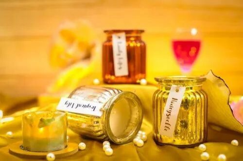 Vintage Mason Jar Candle