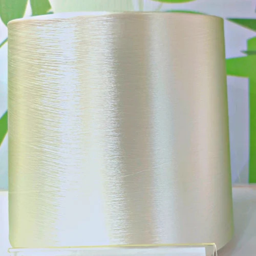 Viscose Filament Yarn - 40D/24F CF | Eco-Friendly Bright Lustre Plain Knitting Material White Color