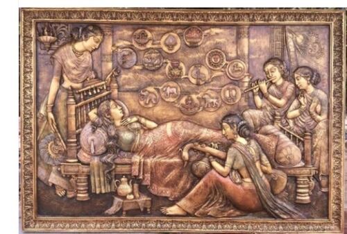 Wall Murals - Wood Material , Large-Scale Artwork, Vibrant Colors, Unique Designs, Cultural Significance, Artistic Expression