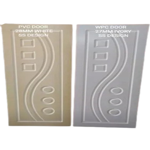 Waterproof Door - Premium Quality Wood, Customized Size, Brown Color | Modern Design, Finished Surface, Swing Open Style, Ideal for Interior Use