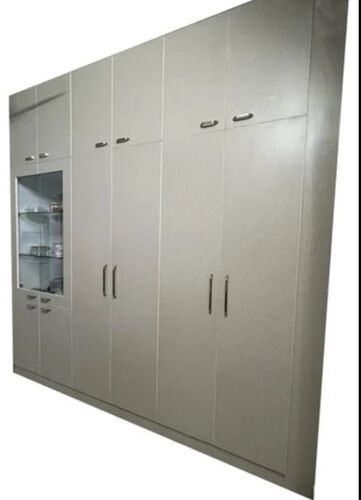White Modular Wardrobe By Dev Traders