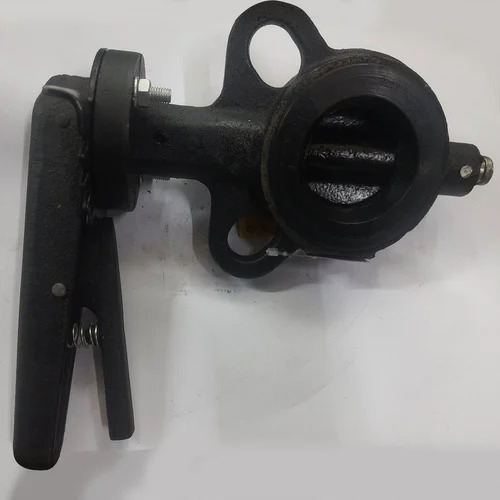 Cast Iron Butterfly Valve - Durable Cast Iron, High Strength, Black Color | Rust Free, Wafer Type Design for Commercial Water Usage