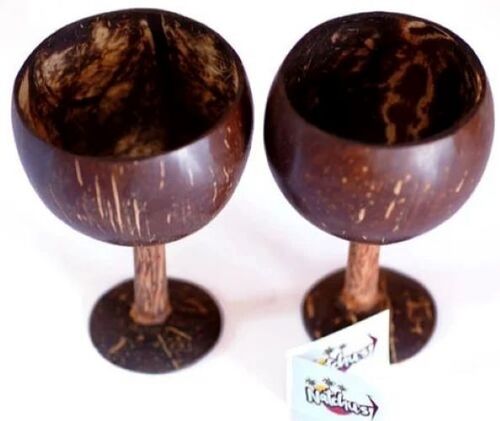 Coconut Shell Drink Glass