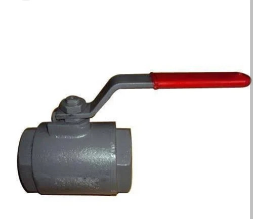 Commercial Ball Valve - Durable, Rust-Free, High Strength Design | Grey and Red Finish for Water Media